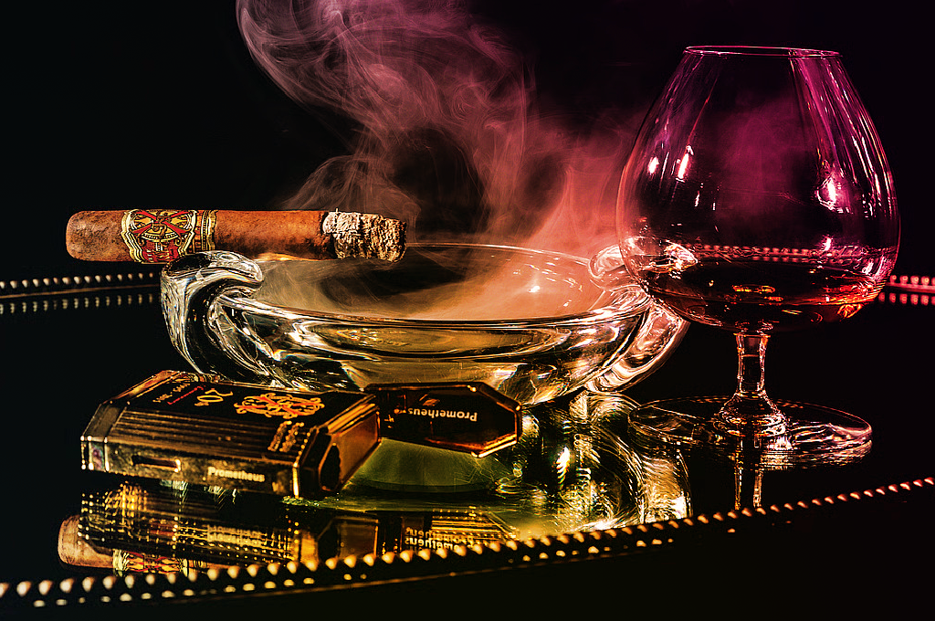 Opus X Cigar Background
